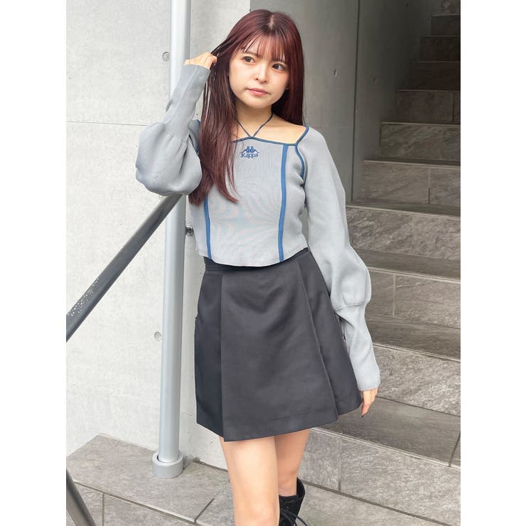 サイドファスナーミニスカート【セットアップ着用可】 | MURUA | 詳細画像13 