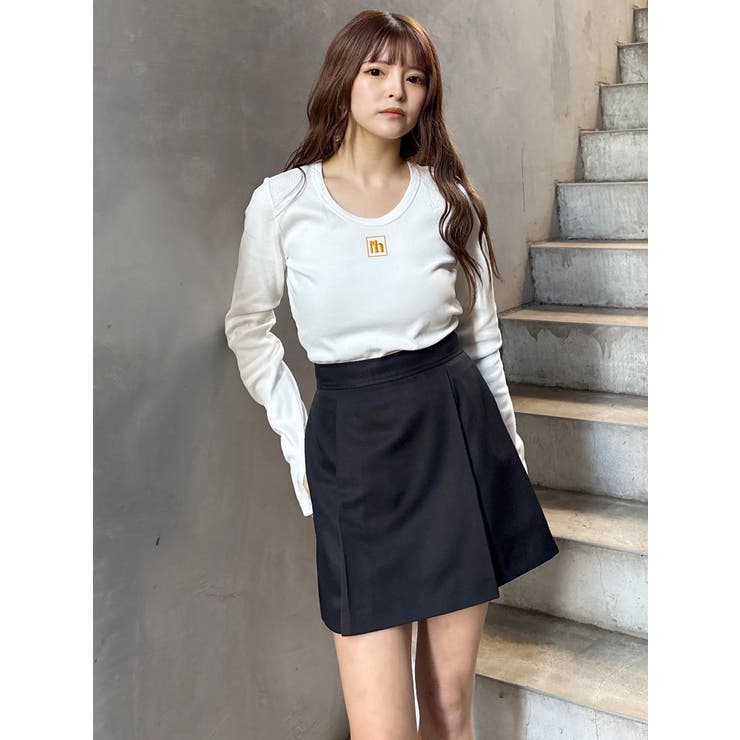 サイドファスナーミニスカート【セットアップ着用可】 | MURUA | 詳細画像27 