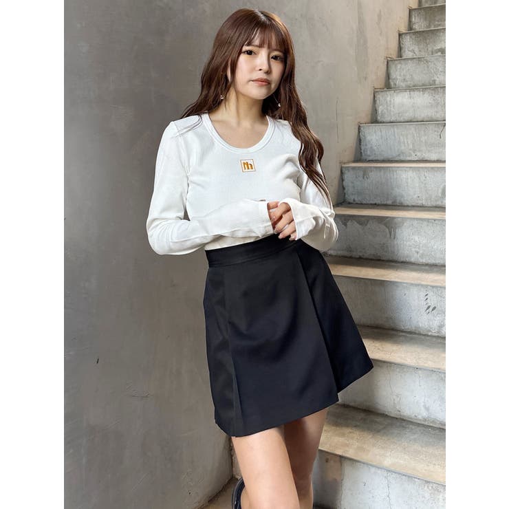 サイドファスナーミニスカート【セットアップ着用可】 | MURUA | 詳細画像28 