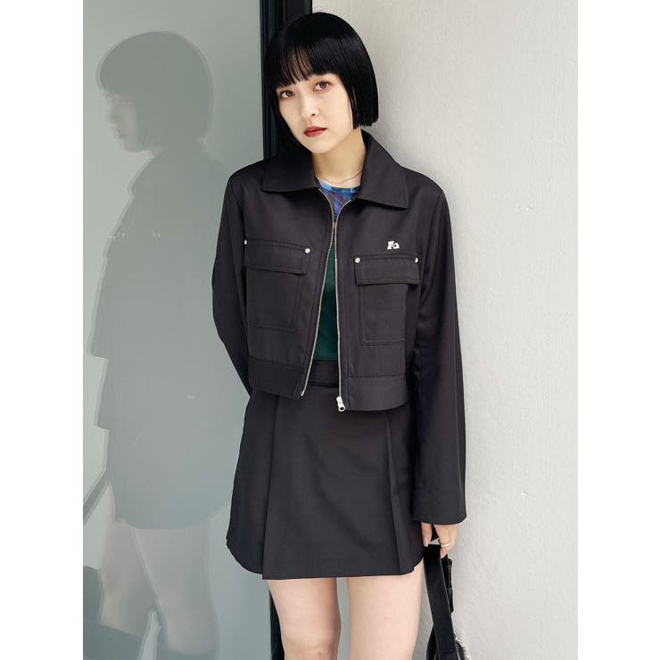 サイドファスナーミニスカート【セットアップ着用可】 | MURUA | 詳細画像42 