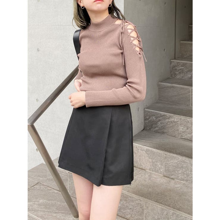 サイドファスナーミニスカート【セットアップ着用可】 | MURUA | 詳細画像44 