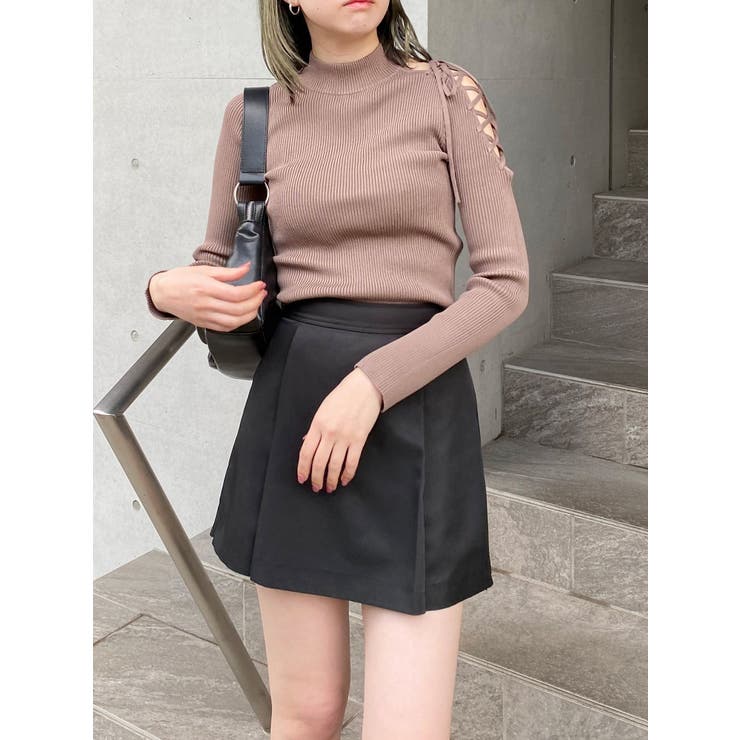 サイドファスナーミニスカート【セットアップ着用可】 | MURUA | 詳細画像45 