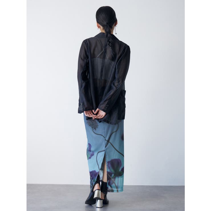 プリントシアーナロースカート | MURUA | 詳細画像10 