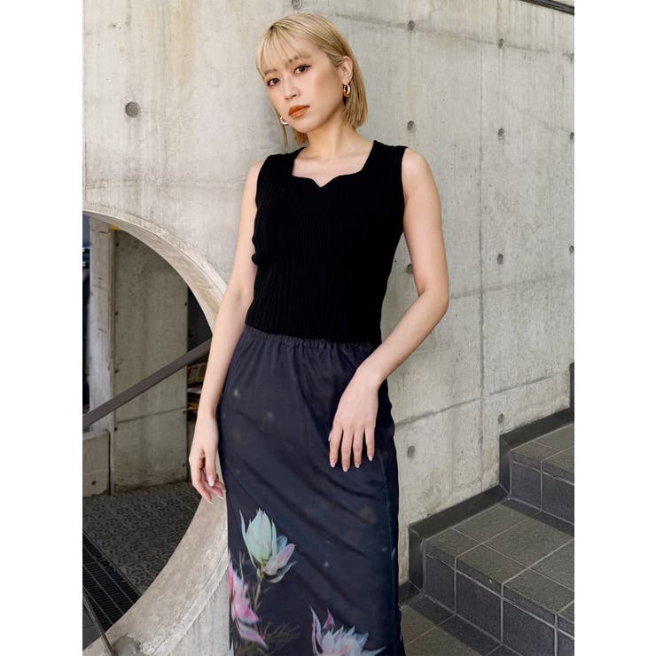 プリントシアーナロースカート | MURUA | 詳細画像20 