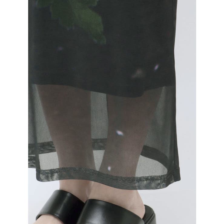 プリントシアーナロースカート | MURUA | 詳細画像30 