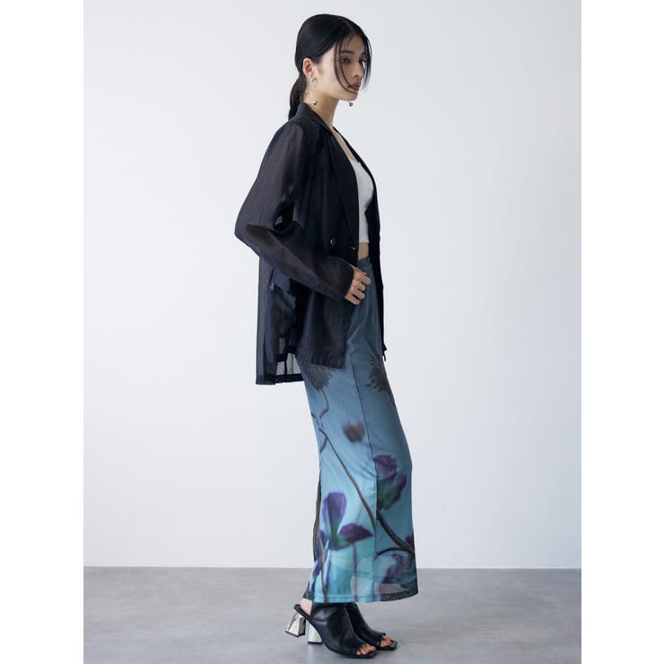 プリントシアーナロースカート | MURUA | 詳細画像8 