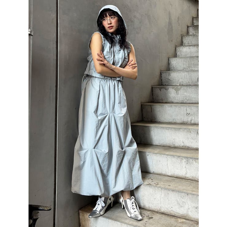 バルーンタックスカート【セットアップ着用可】 | MURUA | 詳細画像26 