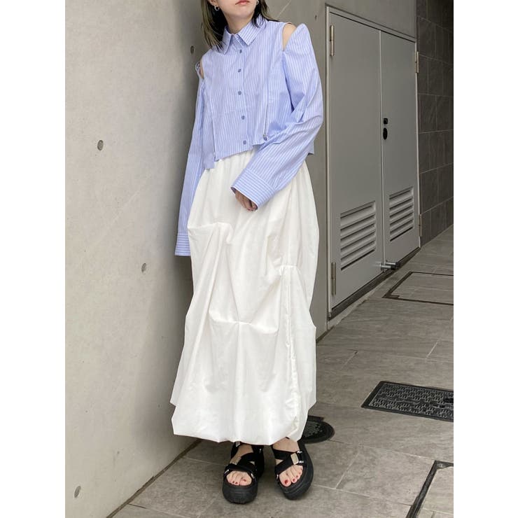 バルーンタックスカート【セットアップ着用可】 | MURUA | 詳細画像43 