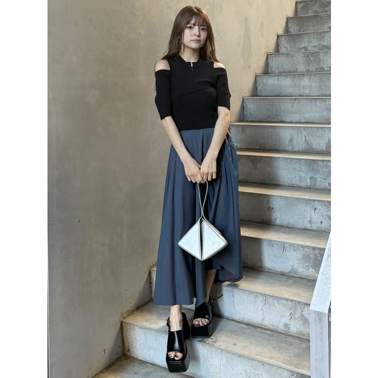 イレヘムギャザーアシメスカート | MURUA | 詳細画像13 