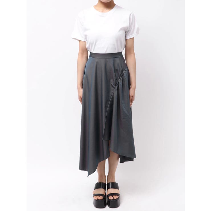 ■まみむめもページ■ 送料無料】Silk Wool Marbling Tunic