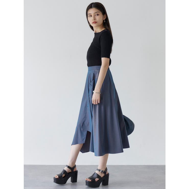 イレヘムギャザーアシメスカート | MURUA | 詳細画像5 