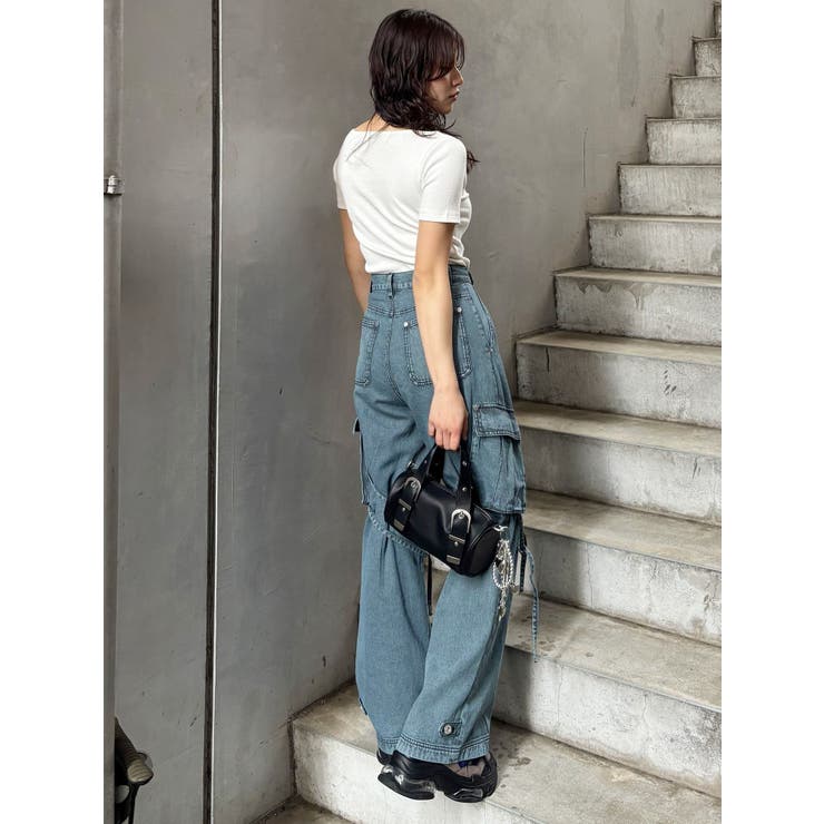 スタッズドラムバッグ | MURUA | 詳細画像16 