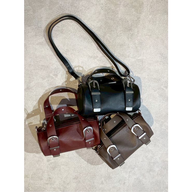 スタッズドラムバッグ | MURUA | 詳細画像2 