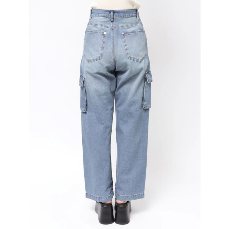 ジップヘムカーゴデニムパンツ | MURUA | 詳細画像31 