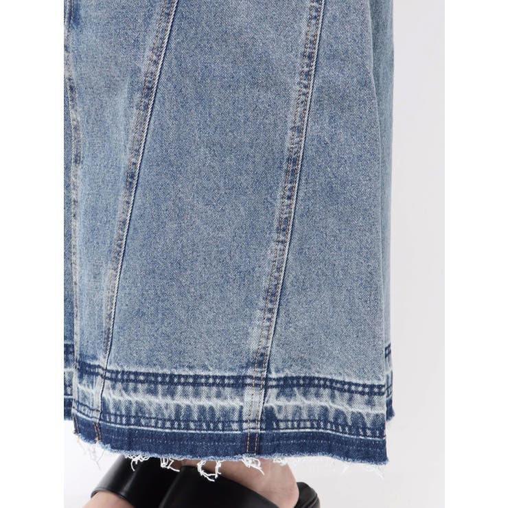 パターンデザインデニムロングスカート | MURUA | 詳細画像29 