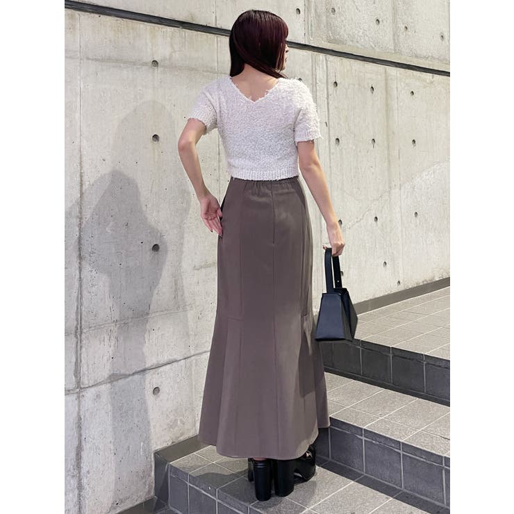 テープヤーンハーフスリーブニット | MURUA | 詳細画像13 