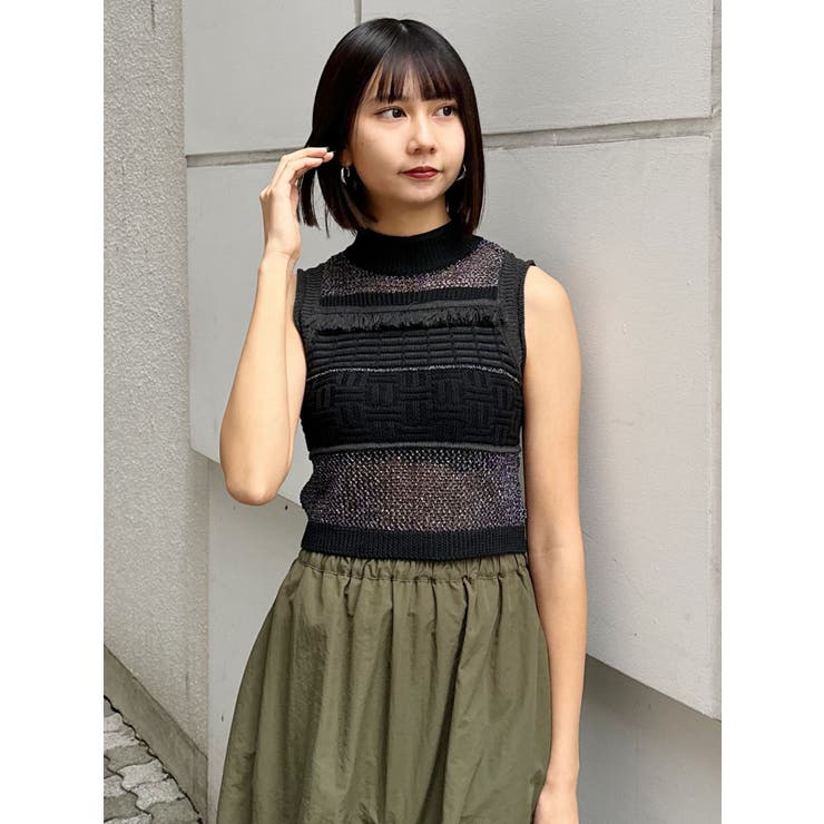 クロシェフリンジニット | MURUA | 詳細画像37 