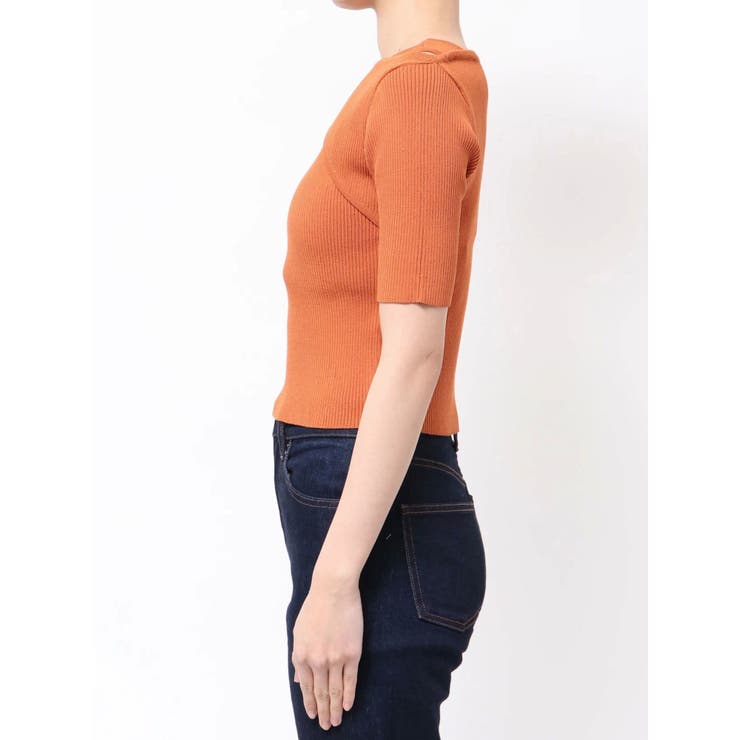 レイヤードオープンハーフニット | MURUA | 詳細画像21 