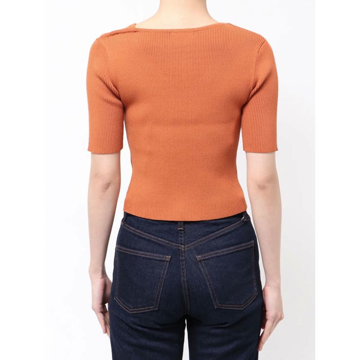 レイヤードオープンハーフニット | MURUA | 詳細画像22 