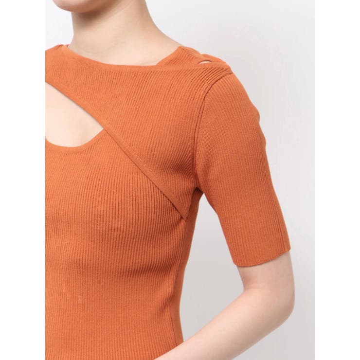 レイヤードオープンハーフニット | MURUA | 詳細画像24 