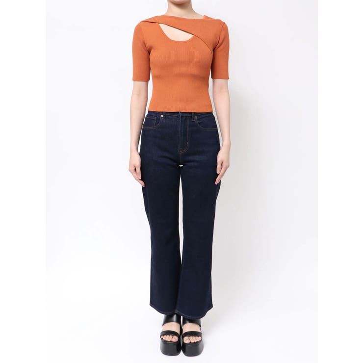 レイヤードオープンハーフニット | MURUA | 詳細画像27 