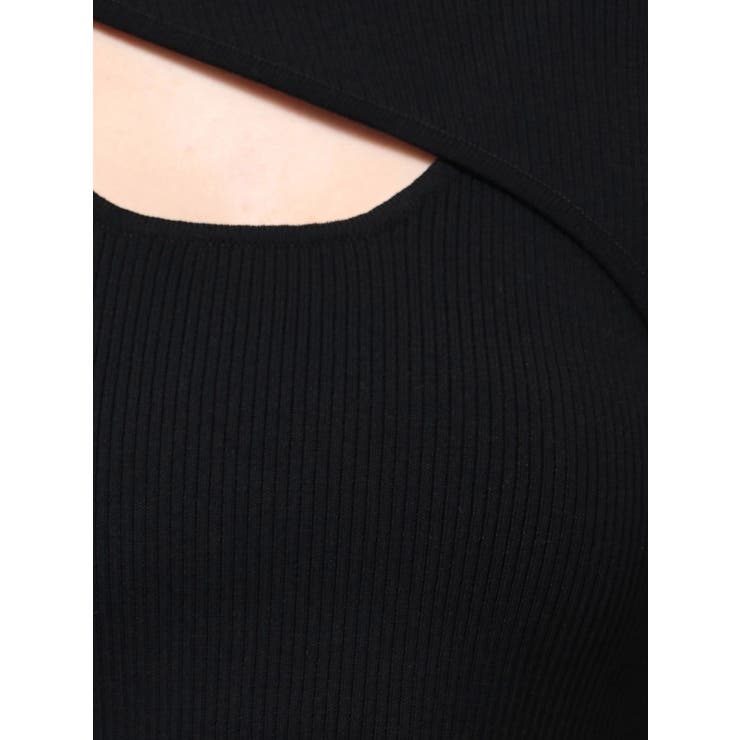 レイヤードオープンハーフニット | MURUA | 詳細画像29 