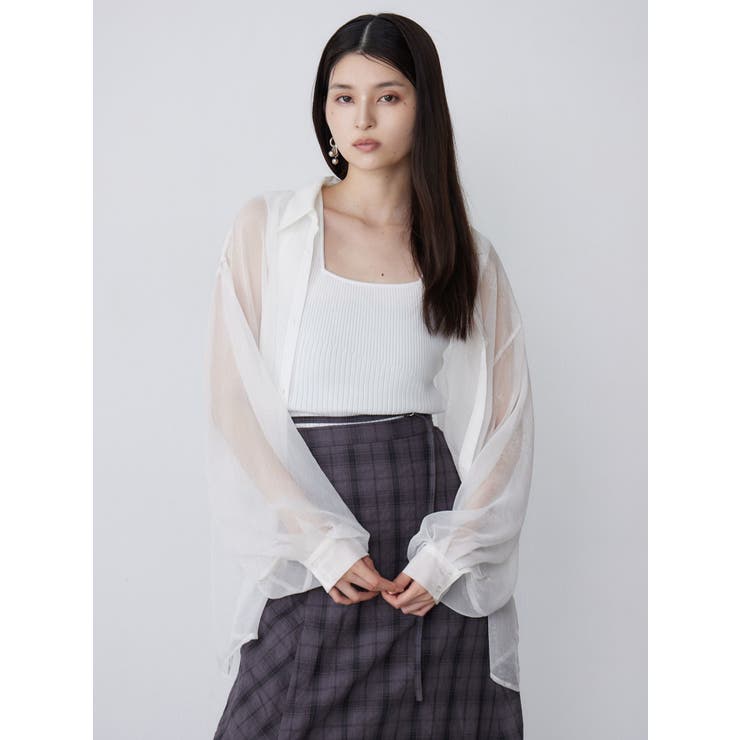 2wayフレンチスリーブニット | MURUA | 詳細画像17 