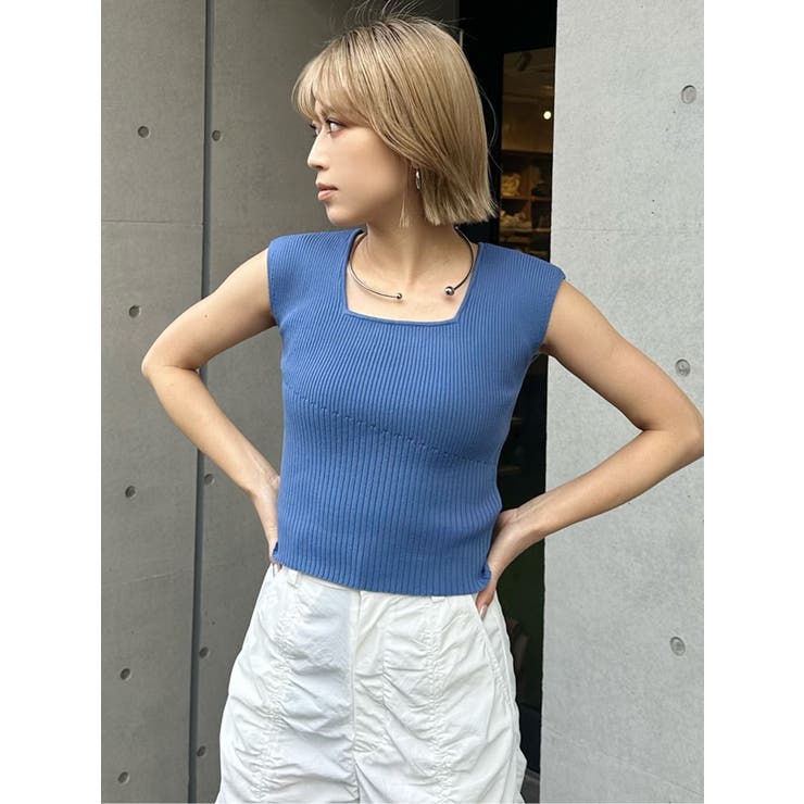 2wayフレンチスリーブニット | MURUA | 詳細画像32 