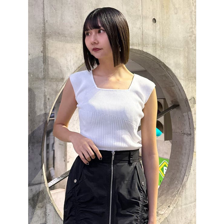 2wayフレンチスリーブニット | MURUA | 詳細画像43 