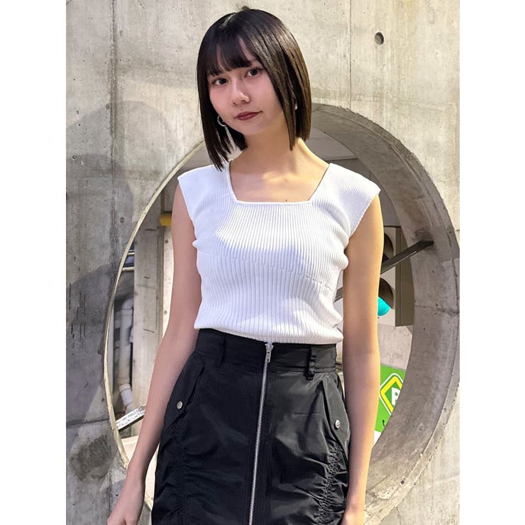 2wayフレンチスリーブニット | MURUA | 詳細画像44 