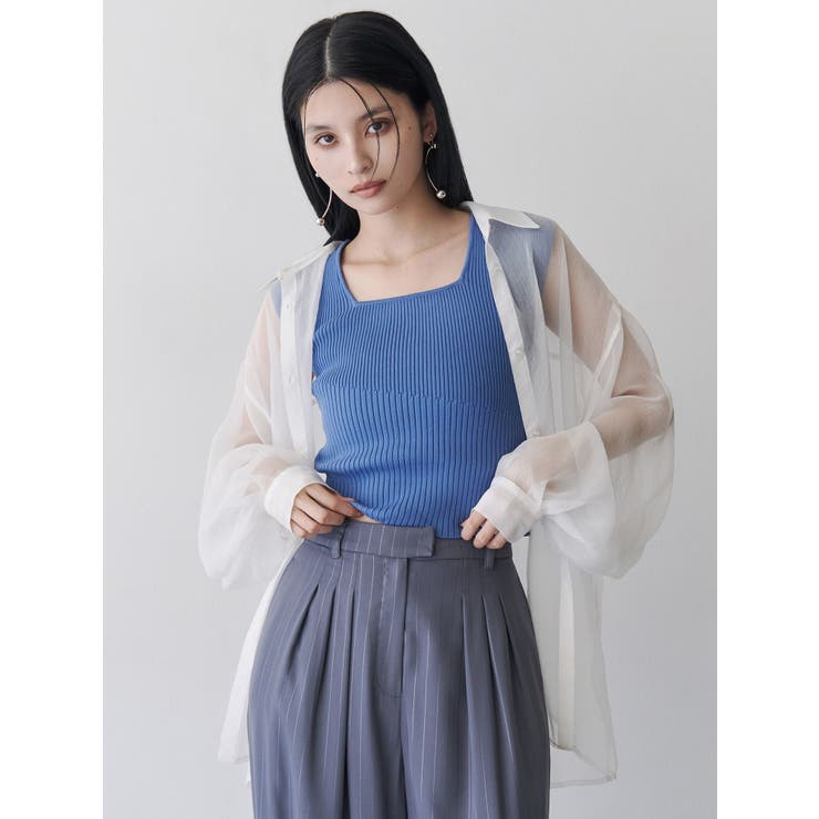 2wayフレンチスリーブニット | MURUA | 詳細画像7 