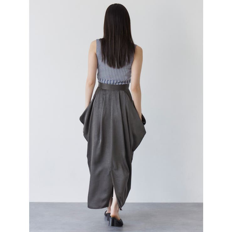 リブデザインハイネックノースリーブニット | MURUA | 詳細画像13 