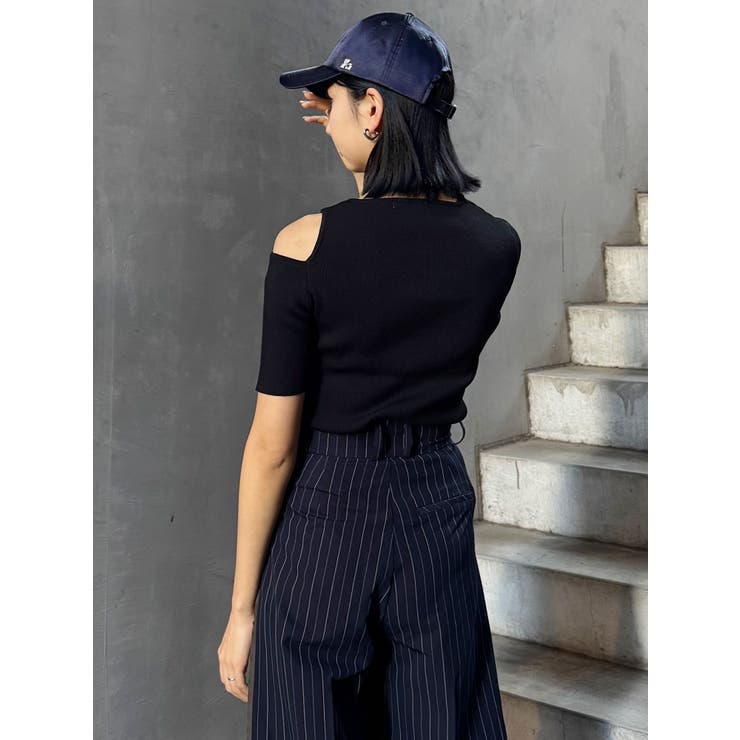 リングスルーアシメニット | MURUA | 詳細画像17 