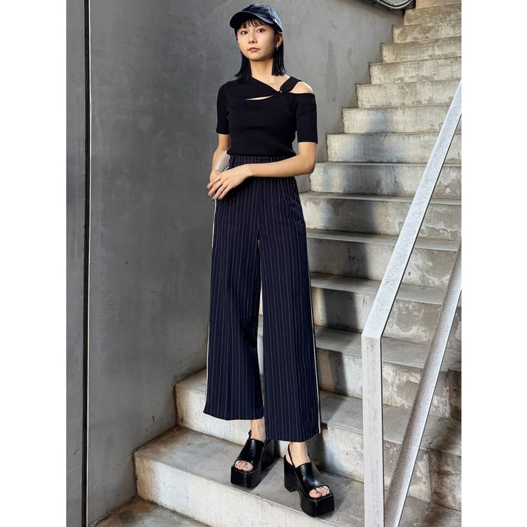 リングスルーアシメニット | MURUA | 詳細画像18 