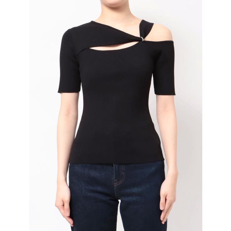 リングスルーアシメニット | MURUA | 詳細画像19 