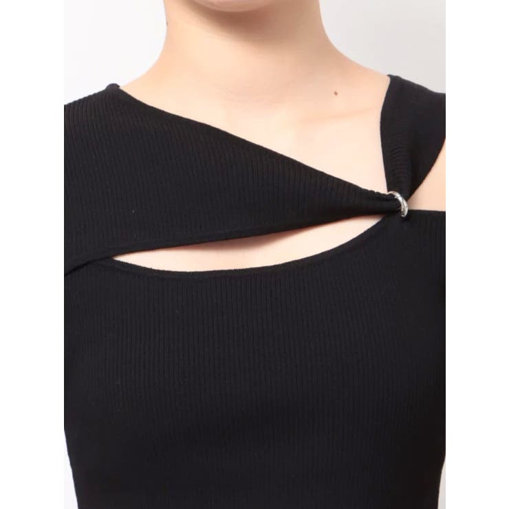 リングスルーアシメニット | MURUA | 詳細画像22 