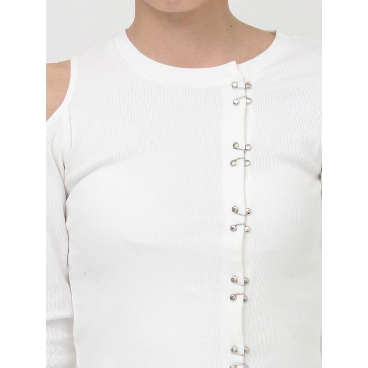 ホックアシメリブトップス | MURUA | 詳細画像32 