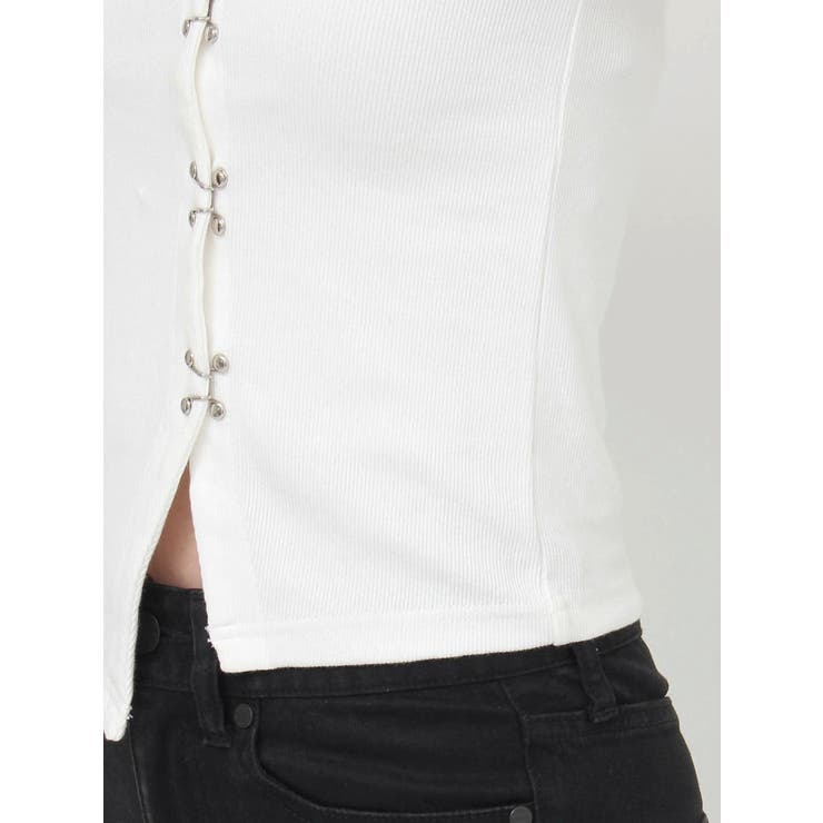 ホックアシメリブトップス | MURUA | 詳細画像34 