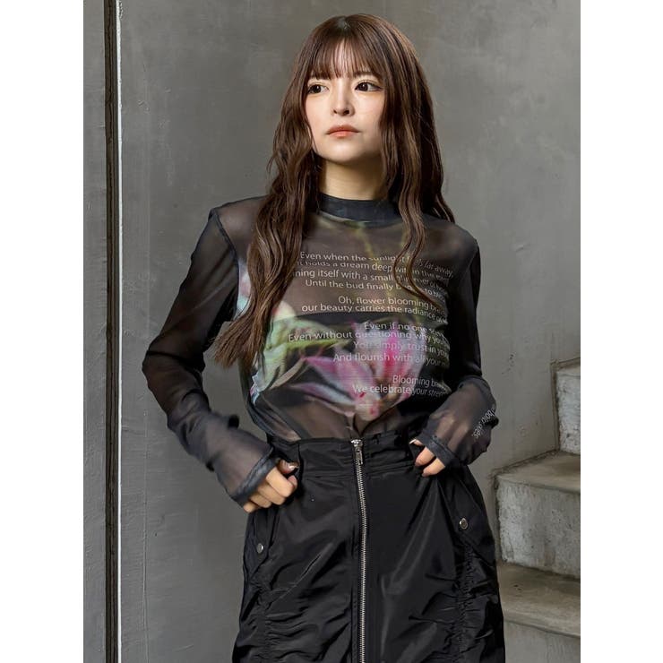 フォトプリントシアートップス | MURUA | 詳細画像12 