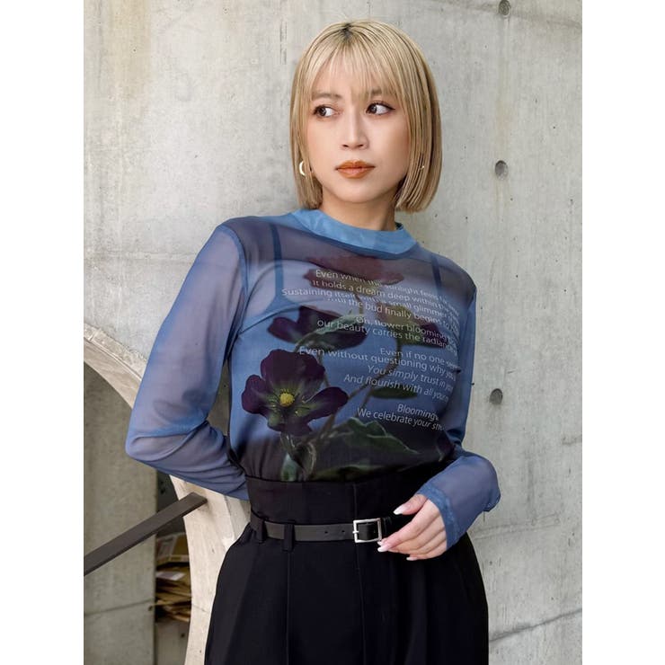 フォトプリントシアートップス | MURUA | 詳細画像17 