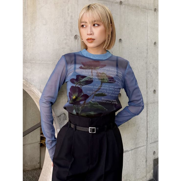 フォトプリントシアートップス | MURUA | 詳細画像19 