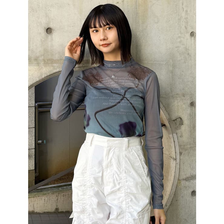 フォトプリントシアートップス | MURUA | 詳細画像3 