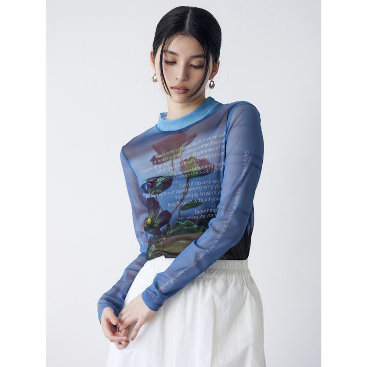 フォトプリントシアートップス | MURUA | 詳細画像4 