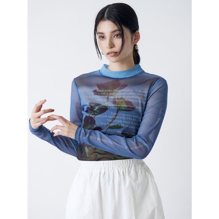 フォトプリントシアートップス | MURUA | 詳細画像5 