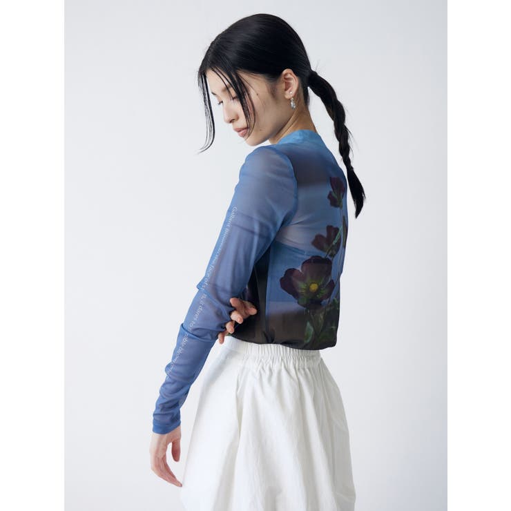 フォトプリントシアートップス | MURUA | 詳細画像6 