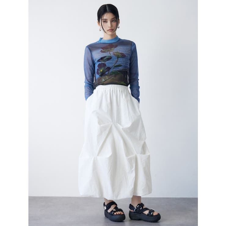 フォトプリントシアートップス | MURUA | 詳細画像7 