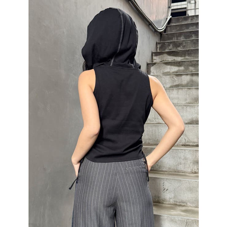 フーディレイヤードトップス | MURUA | 詳細画像14 