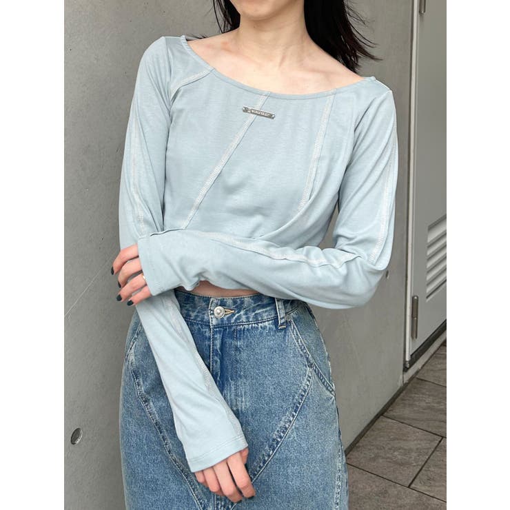 フーディレイヤードトップス | MURUA | 詳細画像21 