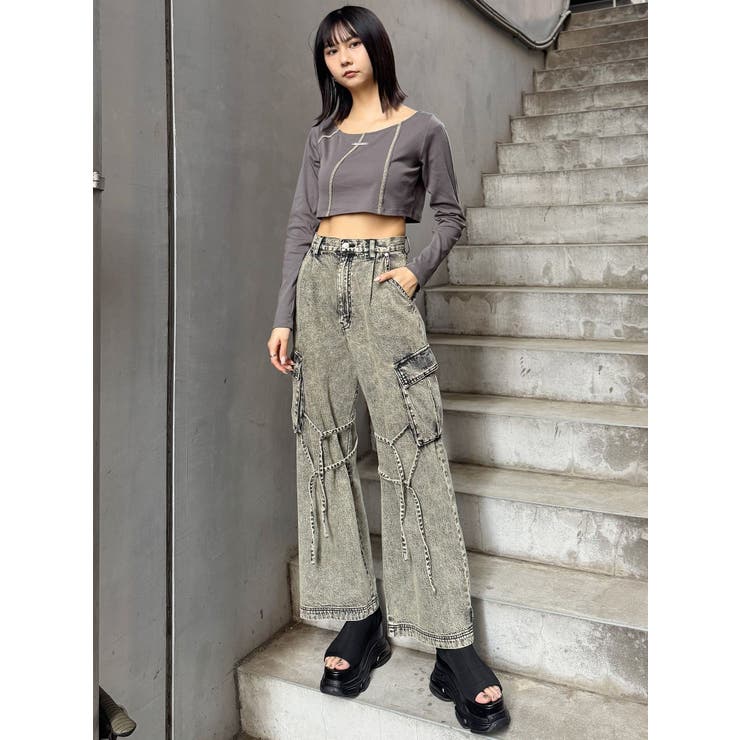 フーディレイヤードトップス | MURUA | 詳細画像37 