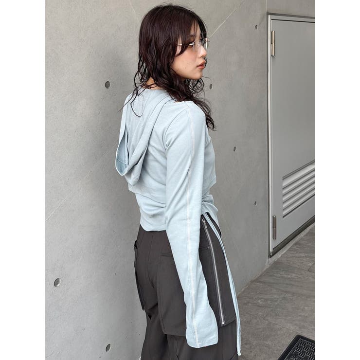 フーディレイヤードトップス | MURUA | 詳細画像40 